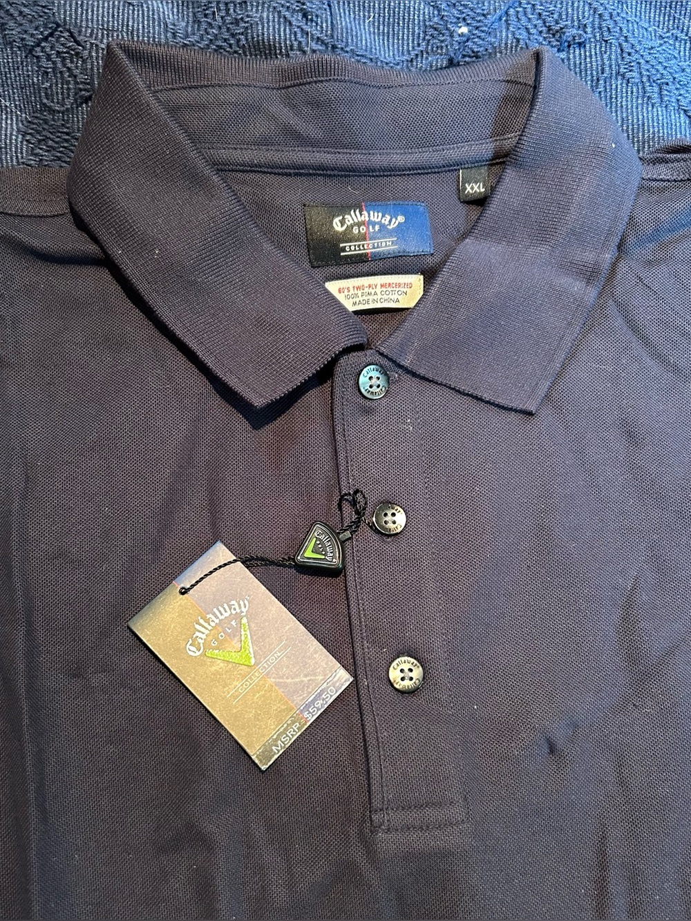 Callaway Men's Dark Navy Polo Shirt
